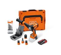 FEIN Perceuse-Visseuse sans fil ASCM 18-4 QM AS Metal Advanced Set, avec Kit Utilisateur, sans Batteries ni Chargeur