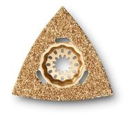 FEIN Râpe à concrétion carbure Starlock Forme triangulaire (63731001210)