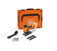 FEIN Scie alternative sans fil pour métal et bois, course de 26 mm F-IRON Jig 26 AS. Scie sauteuse puissante et polyvalente pour des coupes précises et curvilignes. sans batteries ni chargeur