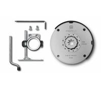 FEIN Set de lame de scie HSS + Butée de profondeur avec emmanchement Starlock Plus Ø 100 mm (35222952010) Bi-métal