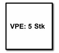 FEIN Lame à concrétion carbure, 5 Pce, Ø90 mm, Largeur de coupe env. 1,2 mm., Porte-outil SLP, Segmentée, idéale pour les travaux dans les coins et sur les arêtes sans chevauchement.