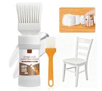 FeinKulturia Peinture pour bois blanc 180 g Peinture murale Polyvalente | Adaptée pour Meubles, Armoires, Bois et Métal, Formule Aqueuse à Séchage Rapide,pour Retouches et Rénovation