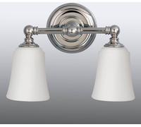 Elstead Lighting Applique murale Huguenot Lake FE-HUGOLAKE2BATH Salle de bain 2x3 W G9 Chrome