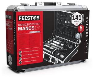 FEISTOS Manos 141 Mallette à outils métallique équipée 141 pièces