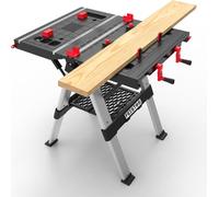 FEISTOS Tenso Table de serrage et tréteau réglables en hauteur