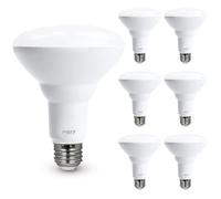 Feit Electric BR30DM/850/10KLED/6, 65W, Équivalent à BR30 (Lot de 6) Ampoules LED, 12,7cm de Haut x 9,5cm de Profondeur, Lumière du Jour 5000K, Lot de 6