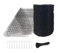 Feitore - Filet de Protection Anti-Oiseaux réutilisable pour Plantes, Arbres fruitiers, légumes, Contre Les Oiseaux, Cerfs et Autres Animaux, 2 x 30,5 m