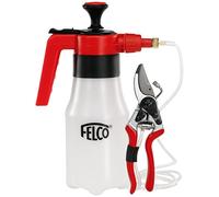 FELCO 19 Sécateur de jardin avec système de pulvérisation (poids : 340 g, longueur : 21 cm, diamètre de coupe : 2,5 cm, réservoir de 1 litre)