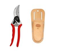 FELCO 2 Sécateur Professionnel Bypass 25 mm pour Main Droite avec Étui de Transport FELCO 910 pour Protection et Accès Rapide pendant le Travail