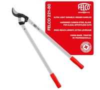 FELCO 201-80 Sécateur à deux mains avec une longueur totale de 80 cm, tête de coupe tirante
