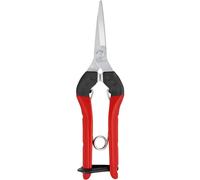 FELCO 322 épinette inox longue portée pour la cueillette, coupe 10 mm | Lame chromée 46 mm et amortisseurs polyuréthane, légère et précise pour la cueillette et le fleurissement. Swiss Made.