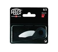 FELCO 6/3 lame de rechange d'origine pour sécateurs FELCO 6 et 12 | Lame en acier trempé d'origine, facile à remplacer pour restaurer une coupe nette. Compatible FELCO 6 et 12.
