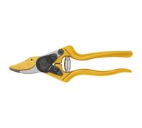 FELCO 6 Sécateur personnalisable Lame F-Gold/Poignées dorées - premium et ergonomique, lame or-cobalt durable, coupe nette 20 mm, aluminium forgé, Swiss Made