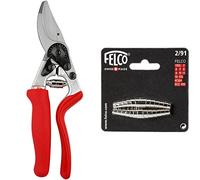 FELCO 7 Sécateur avec poignée roulante (coupe ø 25 mm, longueur 210 mm, sécateur pour grandes main) & 2/91 Jeu de 2 ressorts de rechange Pour sécateur Felco 2/4/7/8/9/10/11 (Import Allemagne)
