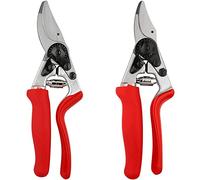 FELCO 7 Sécateur avec poignée roulante (coupe ø 25 mm, longueur 210 mm, sécateur pour grandes mains) & 12 Sécateur (coupe ø 20 mm, sécateur à poignée roulante, longueur 200 mm)