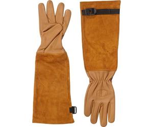 FELCO 705L Rosenhandschuhe Braun, dornenfest, Rindsleder, Stulpe