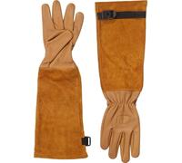 FELCO 705M Rosenhandschuhe Braun, dornenfest, Rindsleder, Stulpe