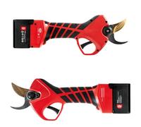 FELCO 834W Sécateur Électrique Professionnel Sans Fil 34 mm - 2 Batteries 14,4 V, Lame 73 mm Revêtement F-Gold, Système Cut Shield, Kit Complet Arboriculture, Swiss Made