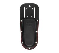 FELCO Étui en cuir noir 910 de qualité supérieure avec clip de ceinture pour le transport pratique des outils de jardin