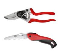 FELCO Kit sécateur FELCO 8 et scie pliante 601, outils essentiels pour un jardinage précis et une coupe de vigne