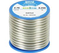 Felder Cu-Rotin® 3 Étain à souder sans plomb bobine Sn97Cu3 0.250 kg 2.7 mm