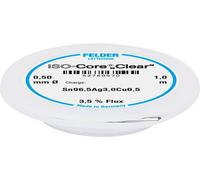Felder ISO-Core Clear SAC305 Étain à souder bobine Sn96,5Ag3Cu0,5 0.5 mm