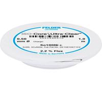 Felder ISO-Core \ Ultra-Clear\ Sn100Ni+ Étain à souder sans plomb bobine Sn99,25Cu0,7Ni0,05 0.5 mm