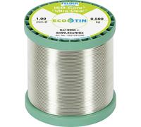 Felder ISO-Core \ Ultra-Clear\ Sn100Ni+ Étain à souder sans plomb bobine Sn99,25Cu0,7Ni0,05 0.500 kg 1 mm