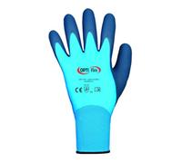 Feldtmann Gants Aqua Guard T. 9 bleu PA avec Latex/Latex EN 388 cat. II Quantité:1