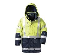 Feldtmann Parka de signalisation taille M jaune/marine 100 % PES ELYSEE Quantité:1