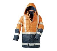 Feldtmann Parka de signalisation taille XL orange/marine 100 % PES ELYSEE Quantité:1