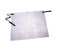 Feldtmann Tablier en cuir L. env. 70 x l. env. 60 cm gris clair cuir refendu gris clair Quantité:1