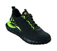 Feldtmann WICA Chaussure basse LOCRI Noir/Vert, S1PS SR ESD Taille 37 Quantité:1