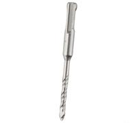 Felicafie Foret en carbure pour SDS Plus avec 2 bords tranchants Pointe triangulaire pour percer des carreaux de céramique, compatible avec marteau électrique léger et outils rotatifs (6 x 110 mm)