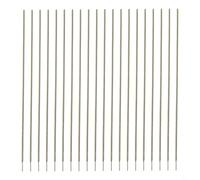 Felicafie Lot de 20 électrodes de soudage en acier inoxydable 304 A102 E308-16 1,0 mm-4,0 mm de diamètre pour applications de soudage AC/DC résistantes à la rouille (4 mm)