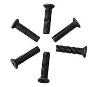 Felicafie Lot de 6 vis de fixation à filetage gauche M5/M6 25 mm pour perceuse UNF 1/2" 3/8" UNF Kit d'outils de quincaillerie (M5 x 25 mm)