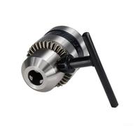 Felicafie Mandrin de perceuse B12 avec clé, plage de serrage de 1,5 à 10 mm, ensemble d'adaptateurs en métal pour machine CNC, pour fraisage, perçage, machines à travailler le bois (arbre de mandrin