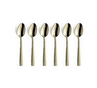 Amefa Service Felicity 6 cuillères moka expresso Champagne mat