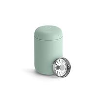 Fellow Carter Move - Tasse de voyage - Gobelet à café et à thé isotherme en acier inoxydable avec intérieur en céramique et protection contre les éclaboussures, vert menthe, 230 ml