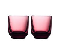 Fellow Pirch Cappuccino Garnet ensemble de verres, 2 pcs. x 192 ml