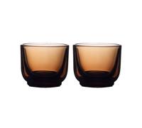 Fellow Pirch Espresso Amber ensemble de verres, 2 pcs. x 89 ml