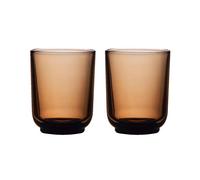 Fellow Pirch Latte Amber ensemble de verres, 2 pcs. x 325 ml