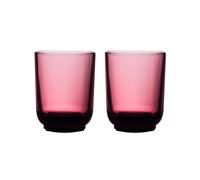 Fellow Pirch Latte Garnet ensemble de verres, 2 pcs. x 325 ml
