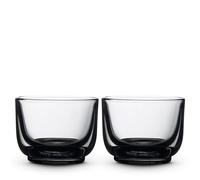 Fellow Verres à cortado Pirch Tasses artisanales de 4,5 oz, lot de 2, verres à café compatibles lave-vaisselle pour boissons espresso et latte art - Fumé