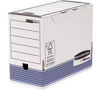 BANKERS BOX - Boite d’Archives System A4 150 Mm - Rangement - Carton Recy lanc Bleu - 10 Unités