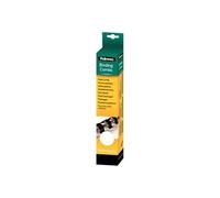Fellowes 5331203 Anneaux de Reliure Plastique A4 Blanc, 15mm, Capacité 80 Feuilles, Pack de 25, Compatible Relieuses 21 Boucles
