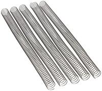 Fellowes - 16 mm - A4 (210 x 297 mm) - 120 feuilles - noir - 25 unités spirale de reliure - pour Fellowes Metal 50R, Metal Quasar