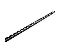 Fellowes 36126 Anneau Plastique Relier Dos Rond 21 Anneaux Capacité 16 mm Plastique Noir