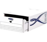 Caisse archives tiroirs Bankers Box by Fellowes H 13,5 x L 27,9 x P 36,2 cm