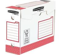 Fellowes 4474102 Fellowes Archivschachtel A4+ B:100mm weiß/rot 20PK